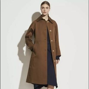 Vince Textured Belt Overcoat